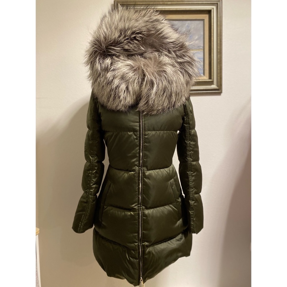 🦋Prada🦋 Puffer Coat with Fox Fur Collar
